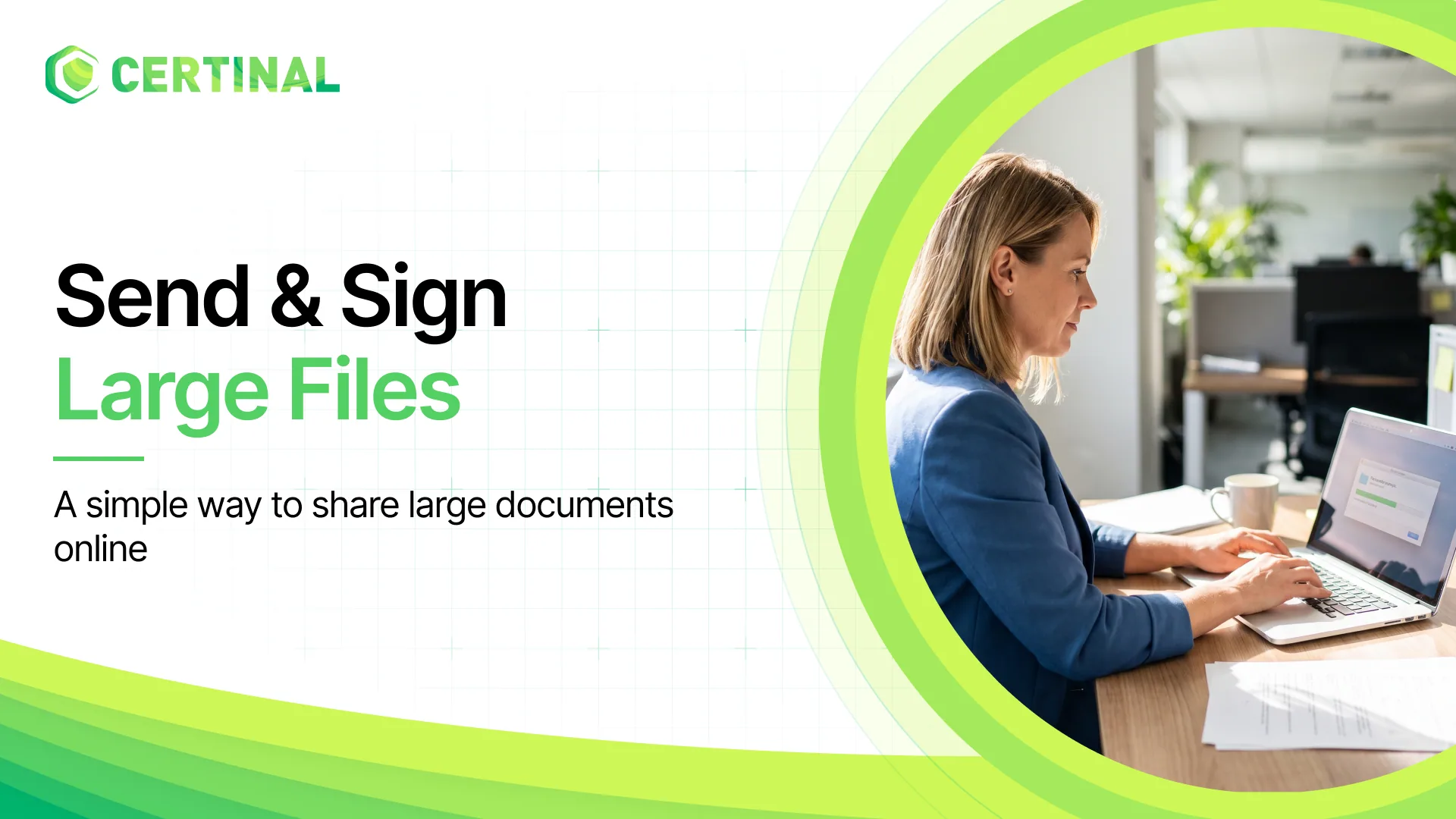 Send and sign large files online
