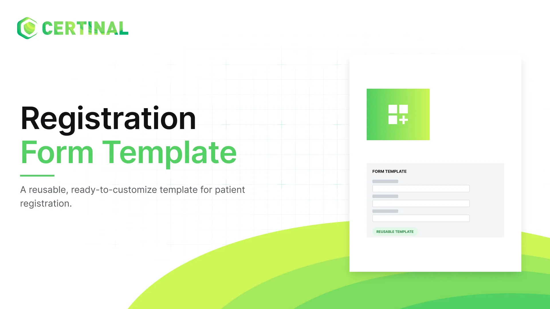 Patient Registration Form Template