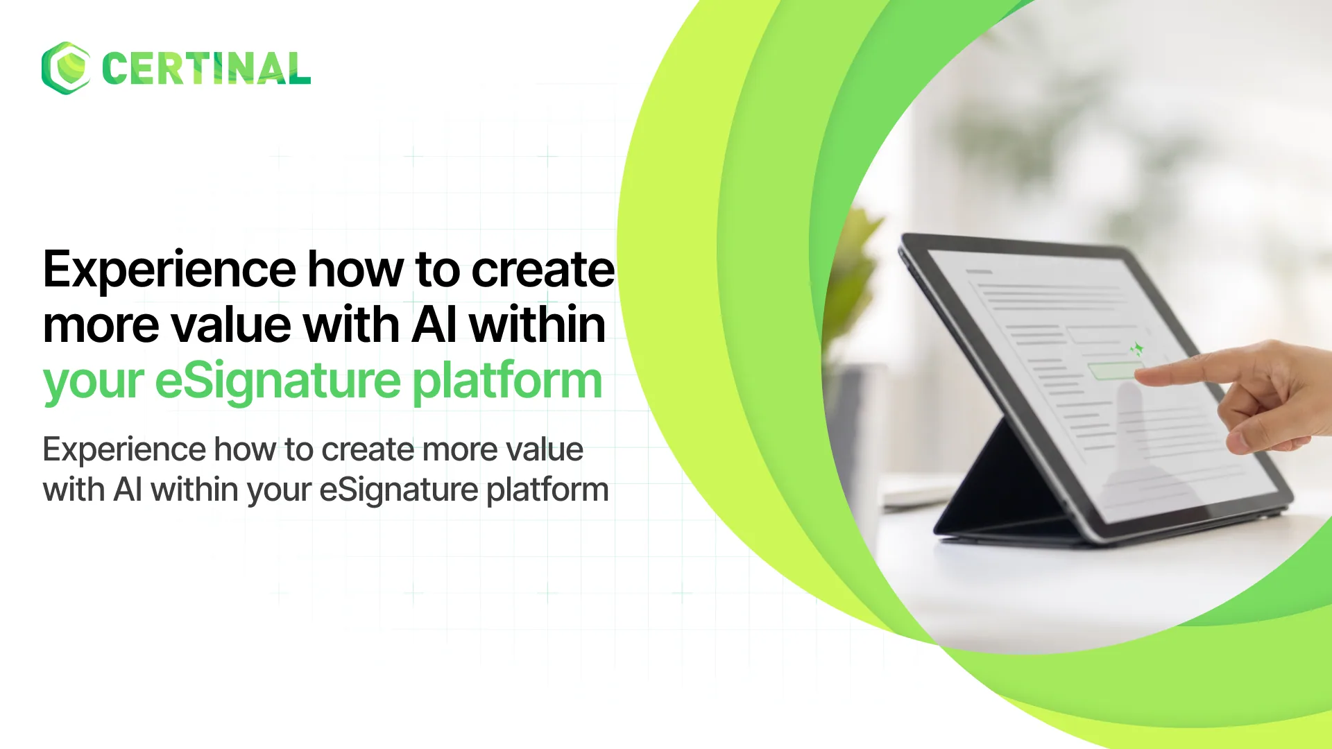 Experience how to create more value