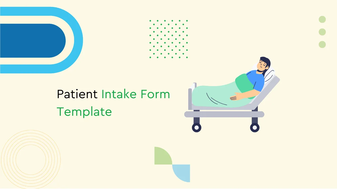 Free Patient Intake Form Templates